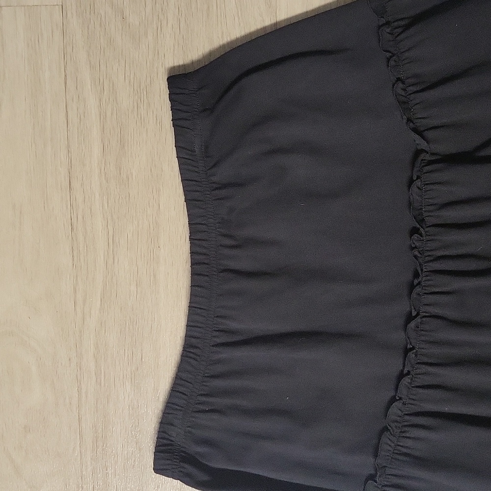 Joan Vass Black Tiered Maxi Skirt Casual Resort Wear - Picture 3 of 6